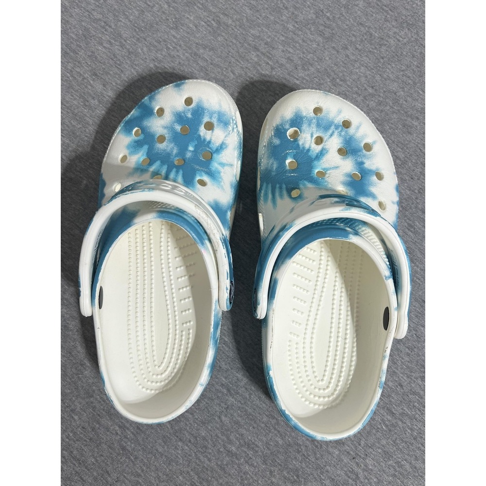 Crocs Classic Clog Shoes Mens Size 4 Womens Size 6 Tie Dye Comfortable Slip On - Picture 8 of 15
